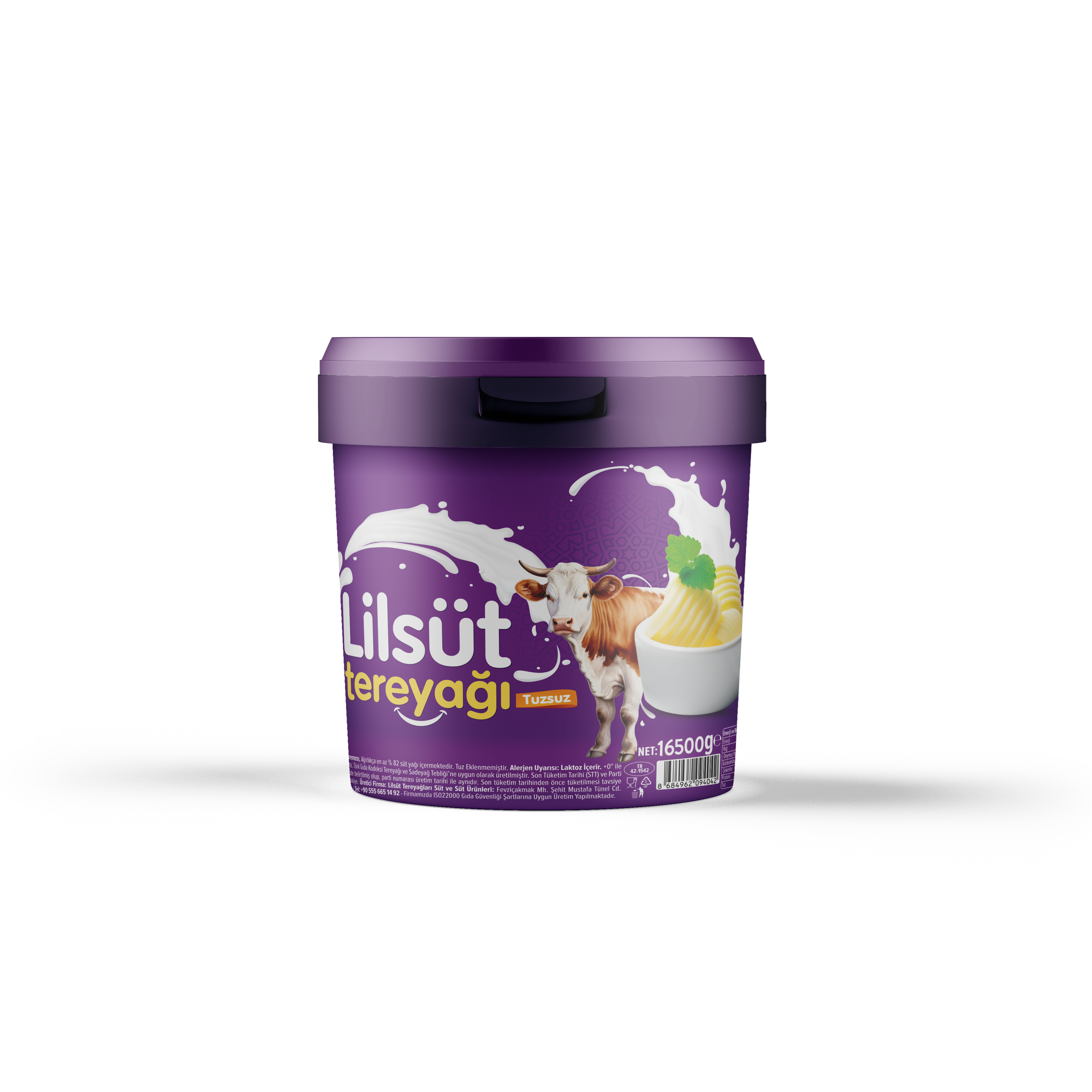 Tuzsuz Tereyağı 16500g (%82)
