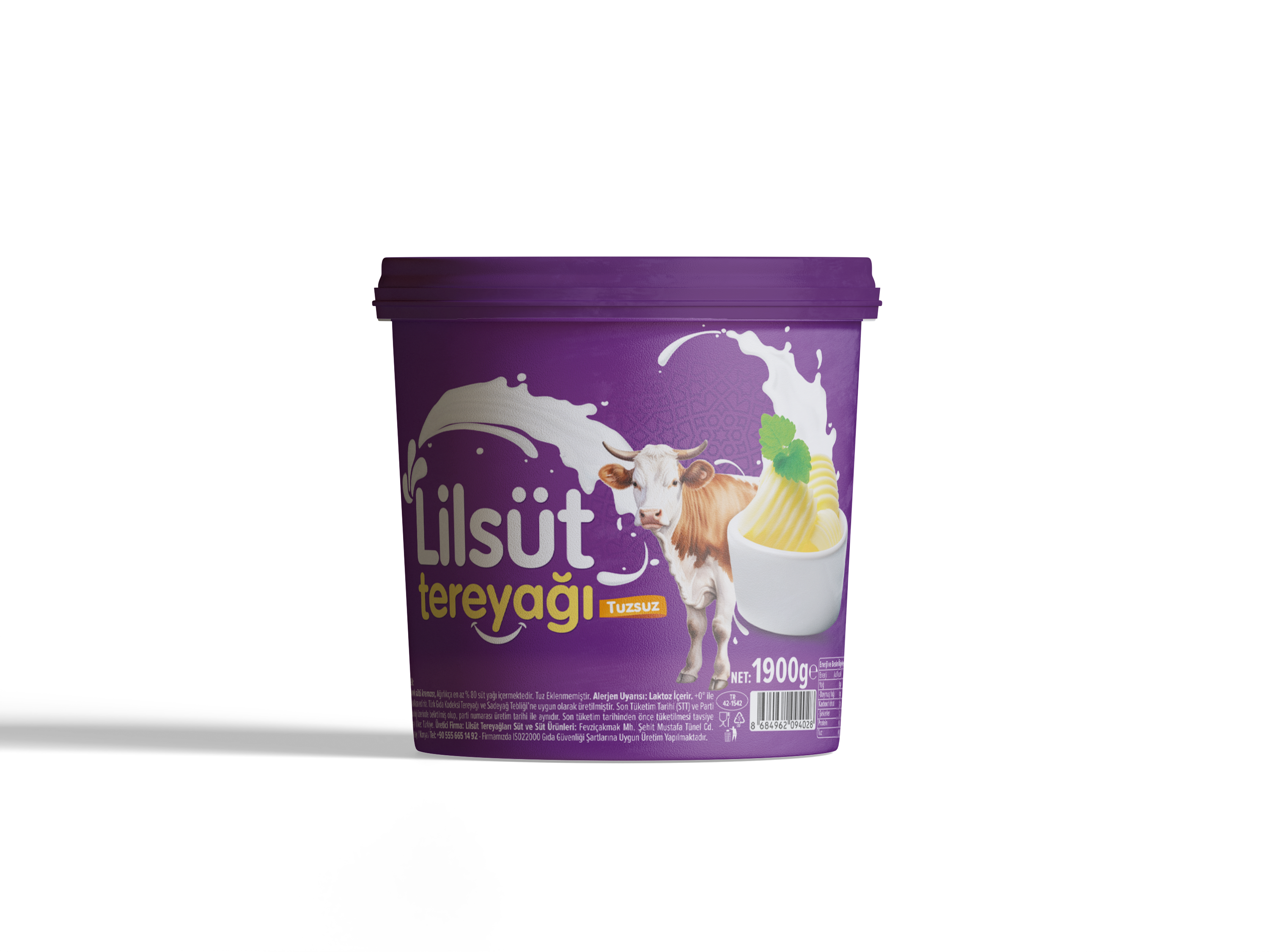 Tuzsuz Tereyağı 1900g