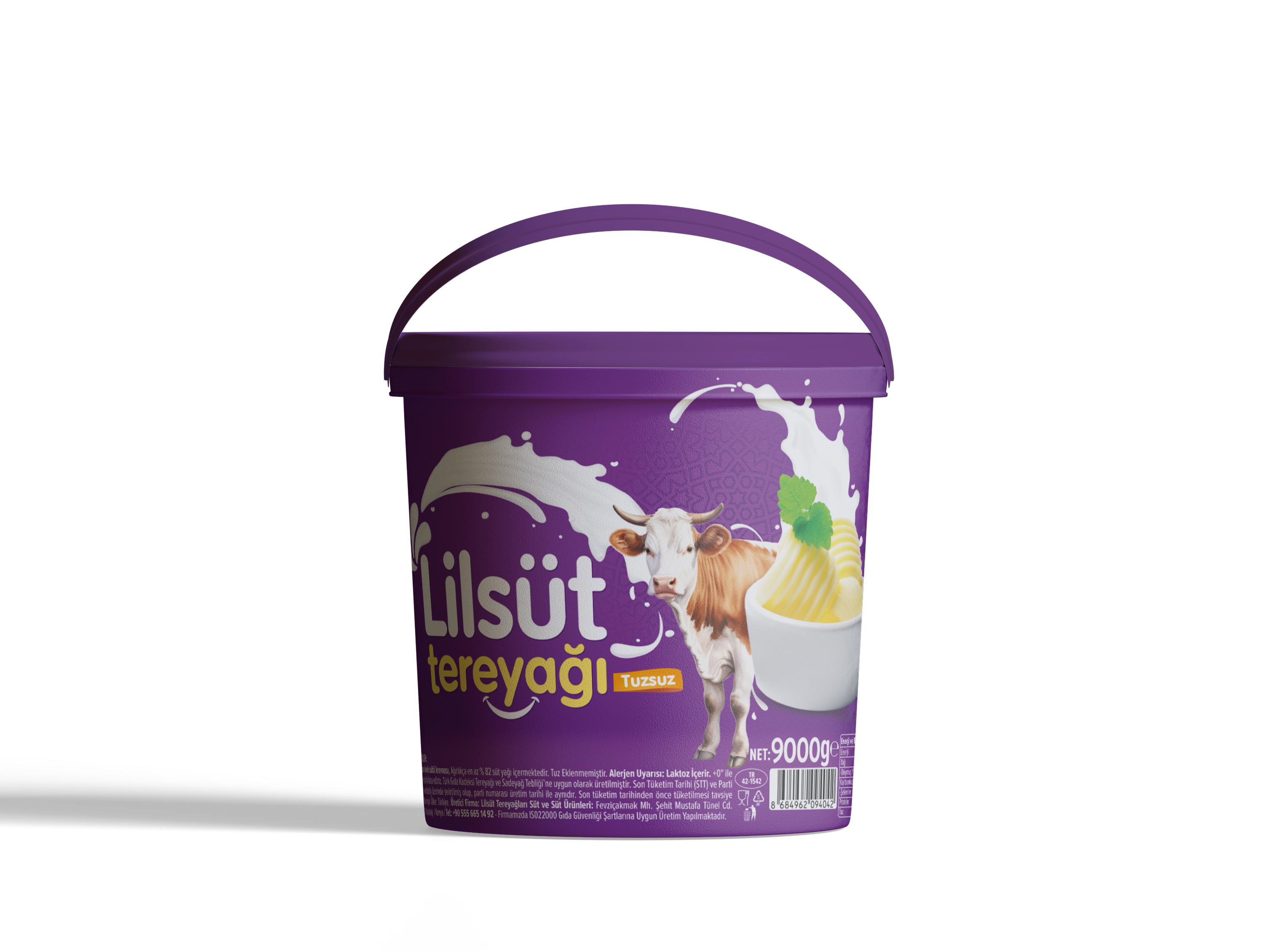 Tuzsuz Tereyağı 9000g (%82)
